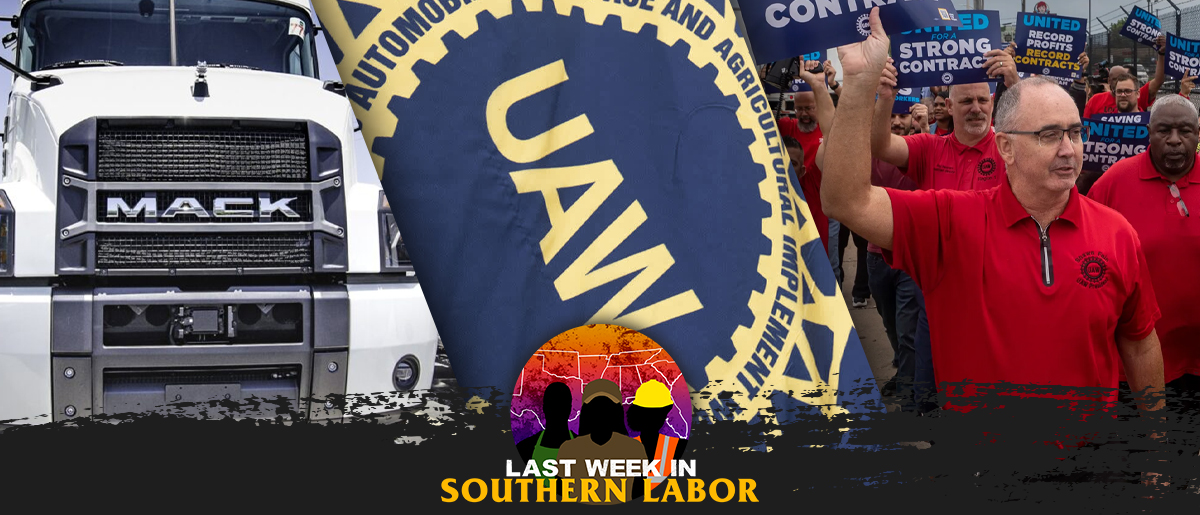 Last Week in Southern Labor: 10/6 – 10/13